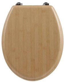 Capac WC 5Five Simply Smart, MDF, bamboo maro, 37x5.5x45 cm
