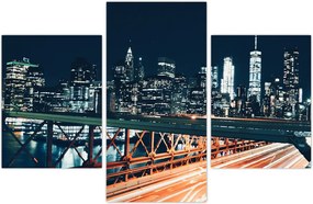 Tablou - Oraș de noapte (90x60 cm)