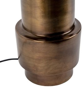 Lampă de masă Art Deco bronz fără abajur - Bruut