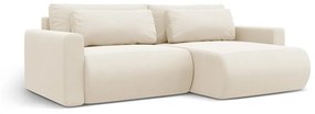 Coltar extensibil Belfast 3 locuri catifea L240 cm