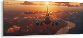 Tablou - Avion de transport (120x50 cm)