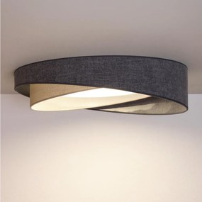 BRILAGI- LED corp de iluminat dimabil VELVET TWIST LED/36W/230V CCT Ø 65 cm WT gri/crem. + telecomandă