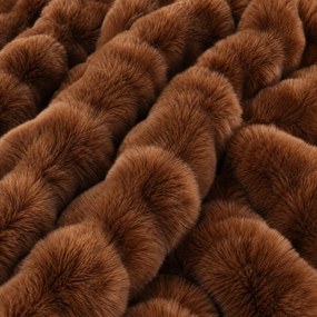 Pătură blană ecologică tip Chinchilla, 200x230 cm, CMI01
