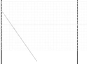 vidaXL Stâlp de gard. 2 pcs Gri Oțel vopsit în pulbere