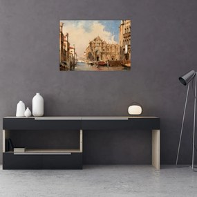 Tablou - Jules-Romain Joyant, The Scuola di San Marco, Venice, reproducere (70x50 cm)