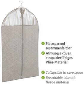 Husă protecție haine Wenko Business, 100 x 60 cm, bej