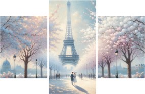 Tablou - Pictură din Paris (90x60 cm)