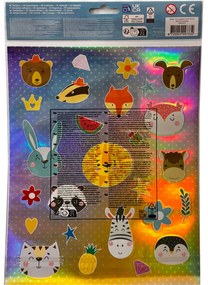 Animale Head autocolant holografic