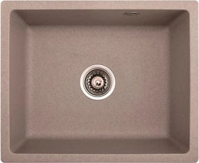 Chiuveta compozit Inter Ceramic finisaj granit 55x45 cm fara picurator