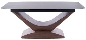 Masa de bucaterie Dolce, gri/nuc