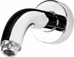 Pipa montata pe perete Deante Cascada crom 16 cm