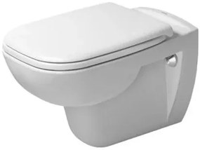Set Vas WC suspendat cu capac soft close Duravit D-Code 36x55 cm evacuare orizontala
