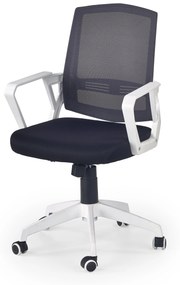 Scaun de birou Arlyne (negru + alb + gri). 796020