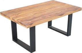 Masuta design industrial Iron Craft 100cm Sheesham A-39871 VC