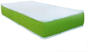 Saltea Green Future NATURE KIDS, husă cu fibre de bambus și structură cu spumă latex, 60 x 120 cm