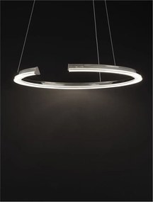 Lustra LED suspendata design circular ELMO