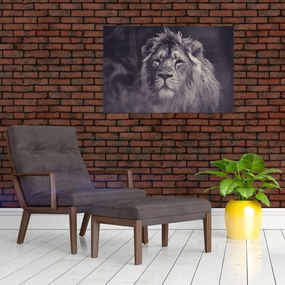 Tablou cu leu (90x60 cm)