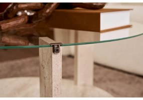 Măsuță de cafea Clara Travertine