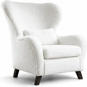 Fotoliu cu spătar înalt alb Miuf - Miuform