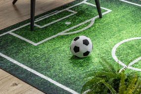 BAMBINO 58690 covor lavabil Teren, fotbal pentru copii anti-alunecare - verde