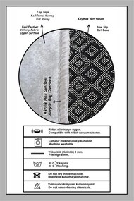 Covorașe de baie crem 2 buc. 60x100 cm Touch – Foutastic