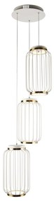 Lustra cu 3 pendule LED design ambiental Belle