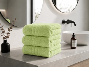 Prosop CLASSIC COLOR 50 x 100 cm verde, 100% bumbac