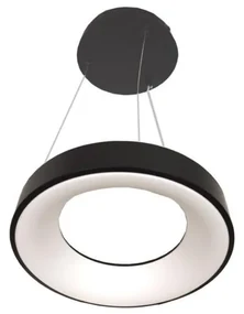 Lustră suspendată pe cablu DRAX LED/32W/230V 4000K, Ø 38 cm, neagră