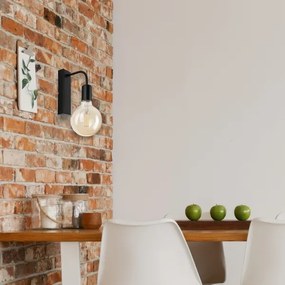 Aplică ASTRID 1xE27/60W/230V negru mat