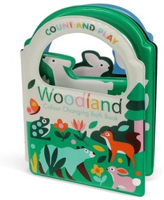 Jucărie interactivă Colour changing bath book Woodland – Rex London