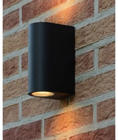 Aplică de exterior ZARO 2xGU10/35W/230V IP44 neagră Lucide 69801/02/30