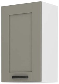 Dulap superior de bucătărie Lucid 45 G 72 1F (claygrey + alb). 1045446
