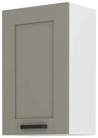 Dulap superior de bucătărie Lucid 45 G 72 1F (claygrey + alb). 1045446