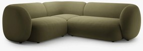 Coltar Kate 4 locuri catifea Salvador L252 cm