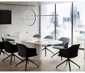 Lustră LED dimabilă pe cablu Redo 01-1737 GIOTTO LED/56W/230V negru