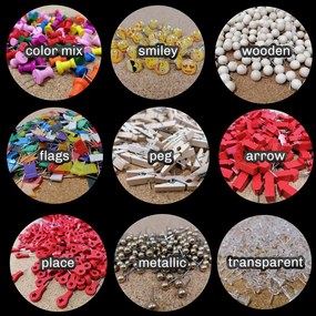 Tablou pe plută harta educațională cu denumirile țărilor uniunii europene în design alb-negru