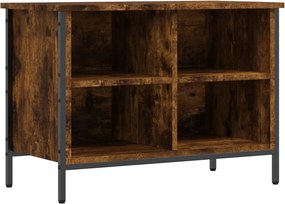 vidaXL Pantofar, stejar fumuriu, 69x35x50 cm, lemn compozit