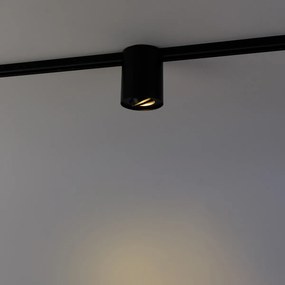 Spot de șină modern monofazat negru - Rondoo Up