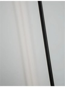 Aplica de perete LED design liniar GROPIUS negru, L-120cm, H-9cm
