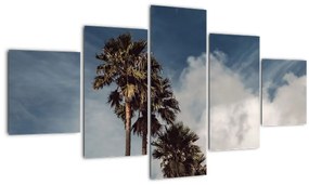 Tablou -  Drama cu palmieri (125x70 cm), în 40 de alte dimensiuni noi
