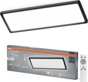 Osram - Plafonieră LED dimabilă PLANON EASYFIX LED/24W/230V IP54 neagră + telecomandă