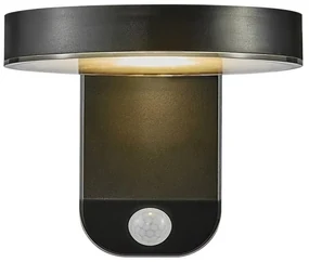 Aplica LED solara, cu senzor de miscare design modern, IP44 RICA ROUND 2118141003 NL