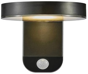 Aplica LED solara, cu senzor de miscare design modern, IP44 RICA ROUND 2118141003 NL