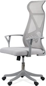 RESIGILAT - Scaun de birou din mesh OFF 431 gri deschis