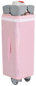 Patut pliant transformabil in tarc copii NOVOKIDS™ Indiana NEST, 62X125 cm, 2 Niveluri, Jucarie Carusel muzical, Fermoar acces lateral, Geanta bebe,