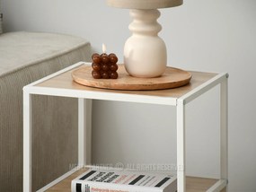 Noptieră Soren Ns (sonoma + alb). 1111720