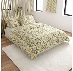 Lenjerie de pat creponata HERBELLE colorata Dimensiune lenjerie de pat: 70 x 90 cm | 140 x 200 cm