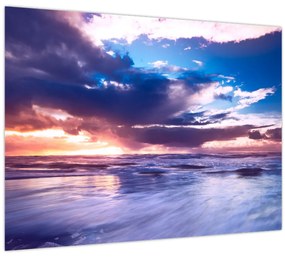 Tablou - Apus de soare la mare (70x50 cm)