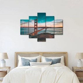 Tablou - Golden Gate, San Francisco (150x105 cm)