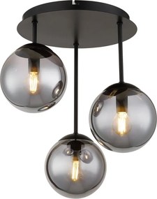 Lustra aplicata moderna HARMON 3L fumurie